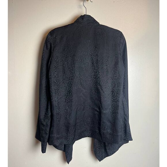 IRO Fernel Silk Cheetah Print Black Wrap Sz. 34 (US XS) - Picture 3 of 8